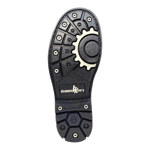 Hammer King's Premium Leather Moc Toe Safety Boots