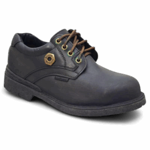 Side View of Black Hammer Safety Boots 38BHM003 Brown by Jenson Ken Shoes for Life