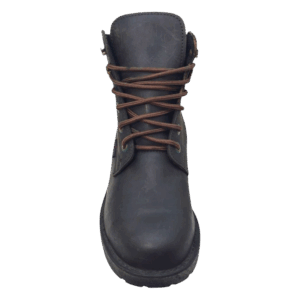 Front View of Black Hammer Safety Boots 38BHM027 Brown by Jenson Ken Shoes for Life