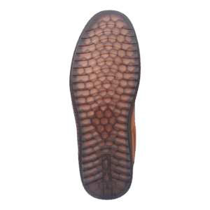 Back View of La Polo Leather Slip-On Loafers LPL09 Brown by Jenson Ken Shoes for Life