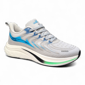 Side View of Speedy Rhino Walking Shoes SDR09 Grey by Jenson Ken Shoes for Life