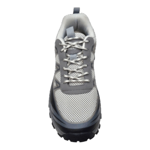 Front View of Axel Hiking Walking Shoes AXL025 Grey by Jenson Ken Shoes for Life