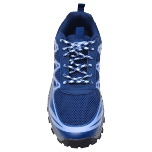 Front View of Axel Hiking Walking Shoes AXL026 Navy by Jenson Ken Shoes for Life