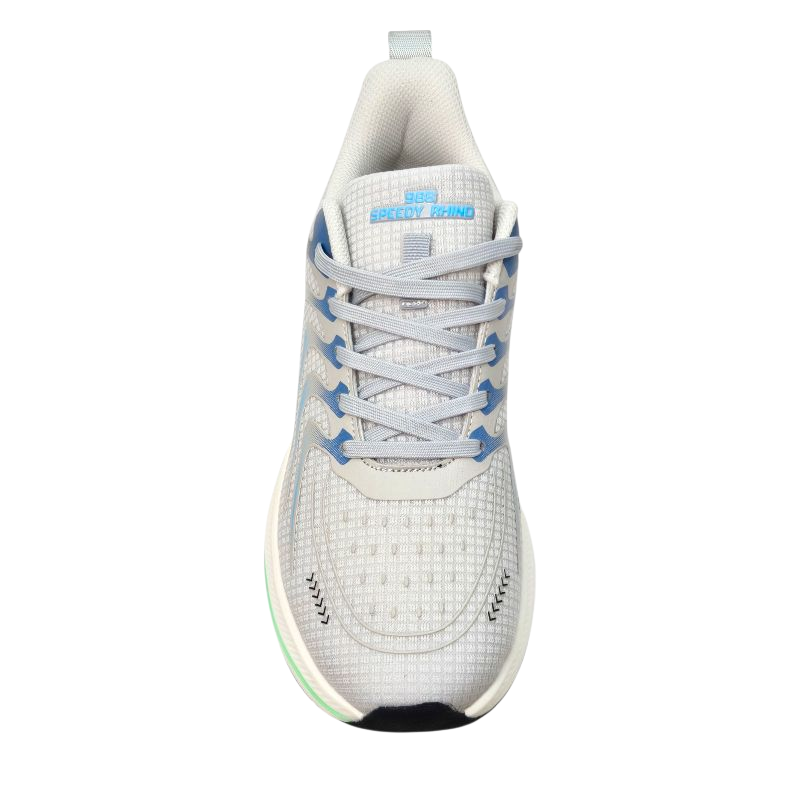 Speedy Rhino SDR09 Grey Front View of Speedy Rhino Walking Shoes SDR09 Grey by Jenson Ken Shoes for Life