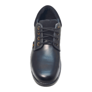 Front View of Hammer King's Safety Boots HMK022 Black by Jenson Ken Shoes for Life