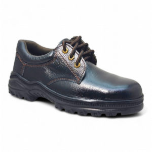 Side View of Sekaicho Safety Boots SKC001 Black by Jenson Ken Shoes for Life