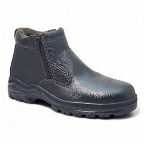 Side View of Sekaicho Safety Boots SKC009 Black by Jenson Ken Shoes for Life