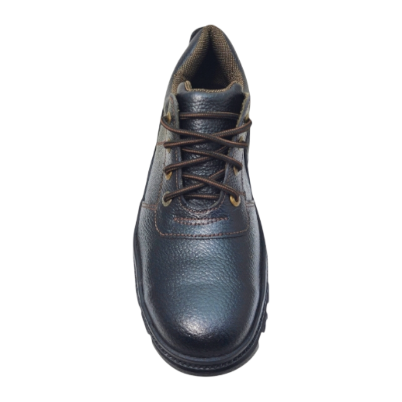 Sekaicho SKC002 Black Front View of Sekaicho Safety Boots SKC002 Black by Jenson Ken Shoes for Life