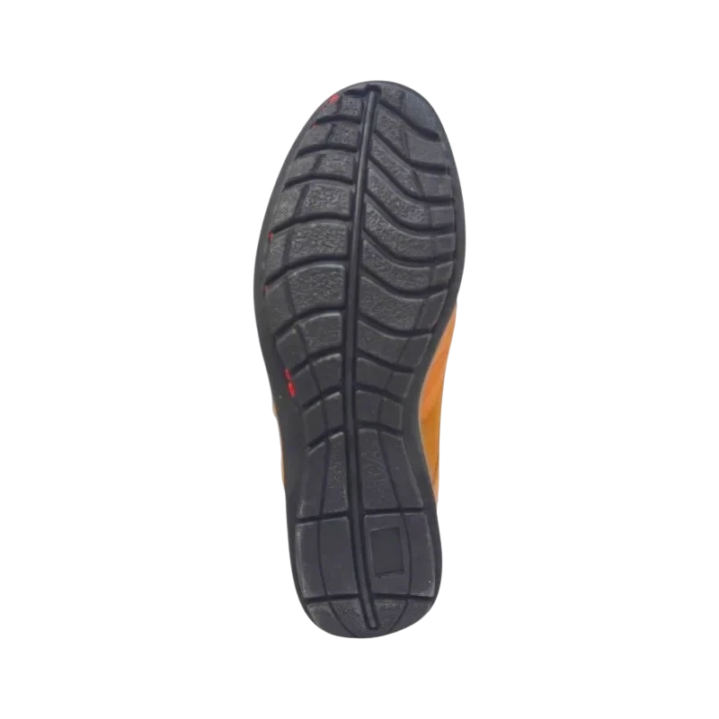 Eagle hunter HTR178 Tan Back view Eagle Hunter Casual Leather Shoes HTR180 Black by Jenson Ken Shoes for Life