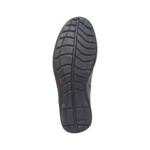 Back view Eagle Hunter Casual Leather Shoes HTR179 Maroon by Jenson Ken Shoes for Life