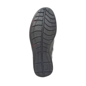 Back view Eagle Hunter Casual Leather Shoes HTR180 Black by Jenson Ken Shoes for Life