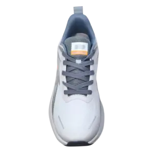 Front View Speedy Rhino Walking Shoes SDR17 Grey by Jenson Ken Shoes for Life
