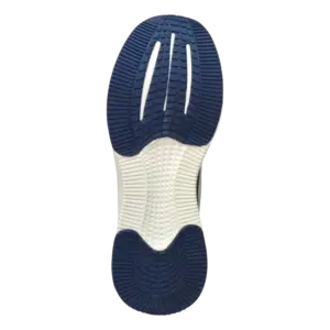 Back View Speedy Rhino Walking Shoes SDR20 Navy/White by Jenson Ken Shoes for Life
