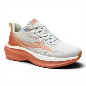 Side View Speedy Rhino Walking Shoes SDR22 Grey by Jenson Ken Shoes for Life
